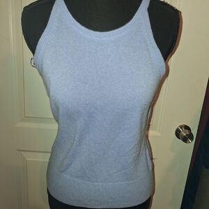 House of Harlow 1960 Soft Blue Tank Top